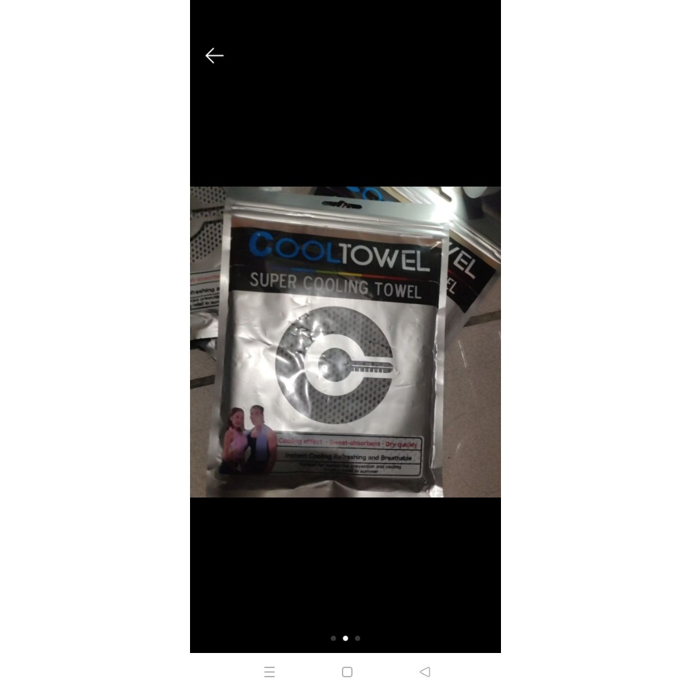 全新涼感毛巾，運動，災區品項如照片-細節圖2