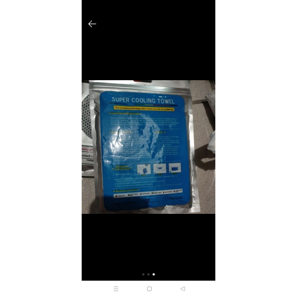 全新涼感毛巾，運動，災區品項如照片-細節圖3