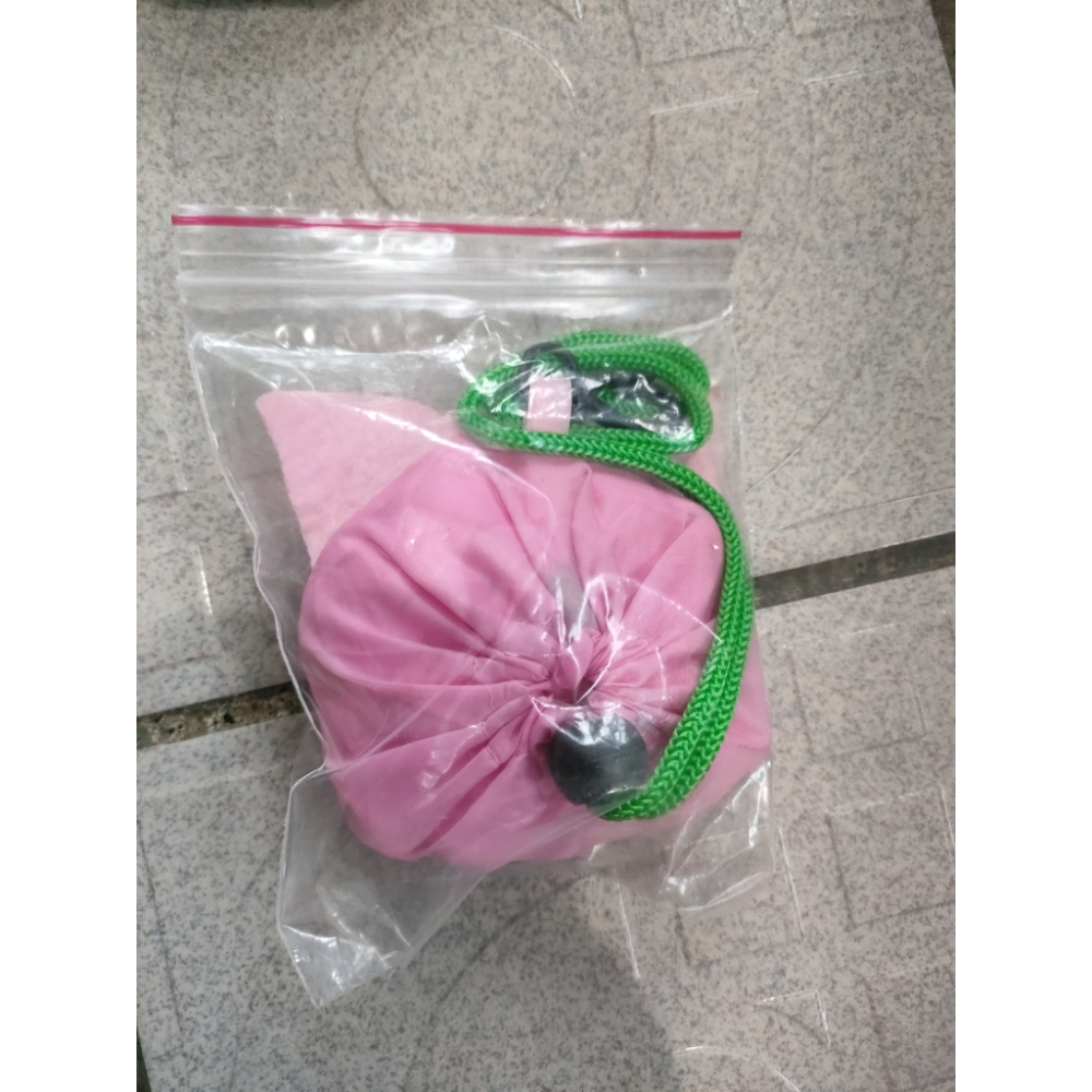 全新粉紅色豬豬購物袋-細節圖2