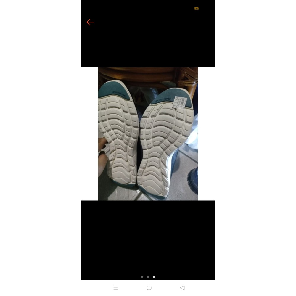 全新SKECHERSAIRCooled尺寸US9購自遠百附免綁帶鞋扣-細節圖3