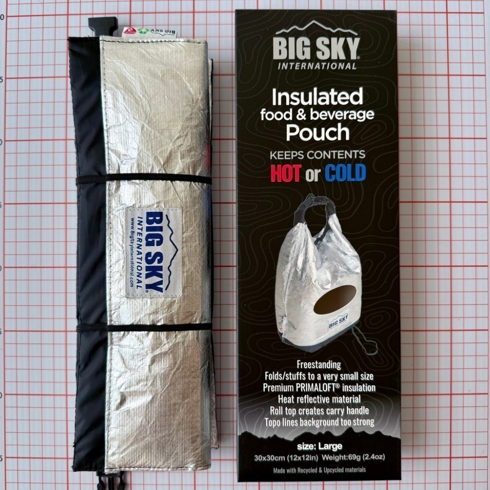 【隔壁山友】現貨+發票 Big Sky Int Insulite Insulated Food Pouch 保溫袋 保冷-規格圖5