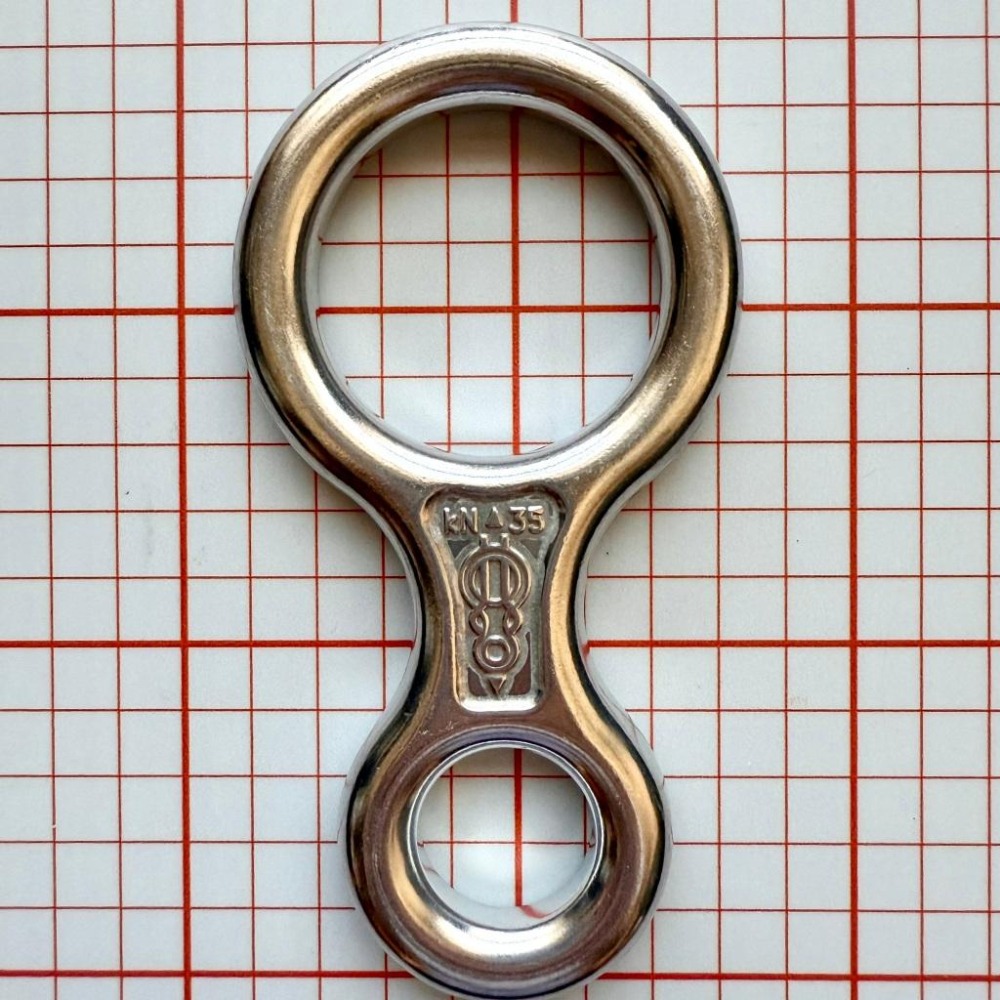 【隔壁山友】現貨+發票 Kong 下降器8 Classic Descender  八字環-細節圖2