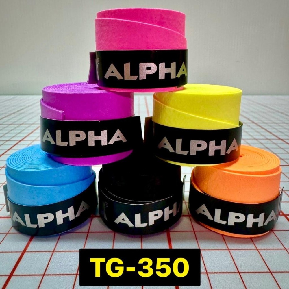 【隔壁山友】現貨+發票 Alpha 握把布 羽球拍握把布 羽球拍 握把 網球拍 TG-300 TG-350 阿爾法 止滑-細節圖3