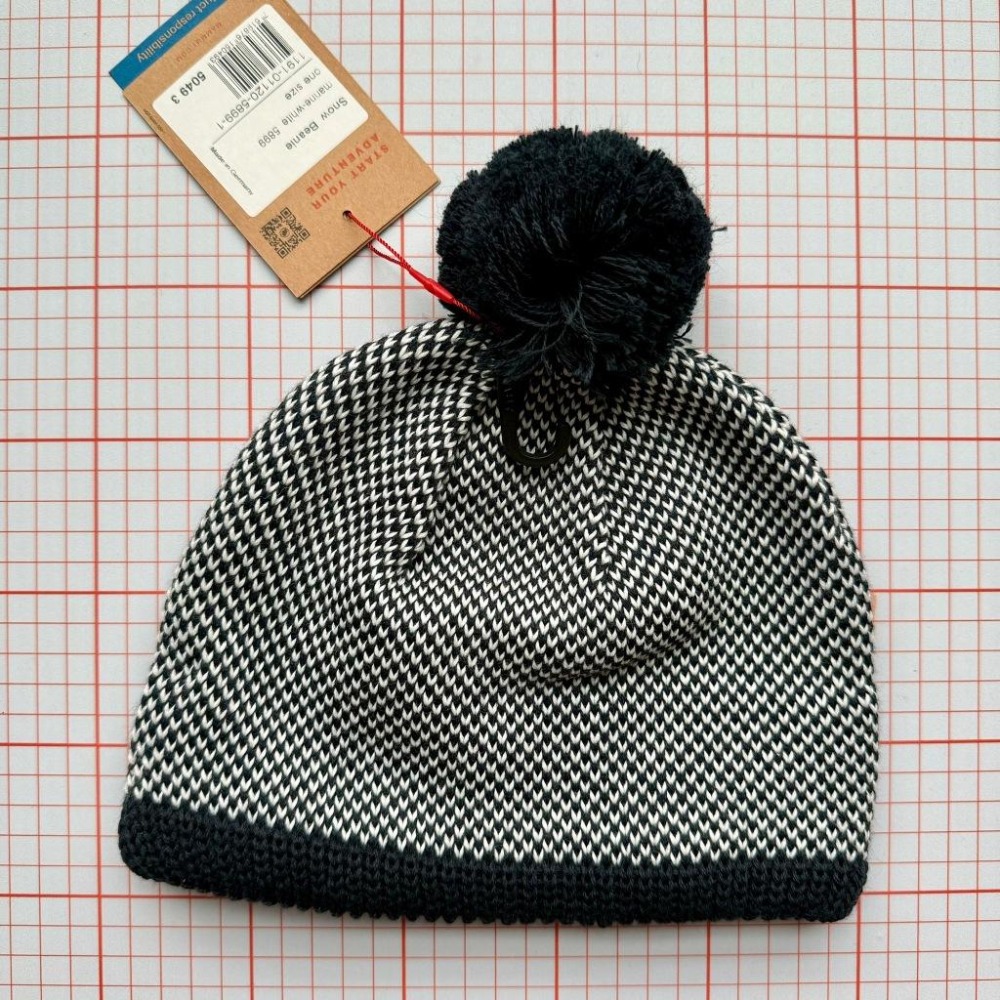【隔壁山友】現貨+發票 Mammut Snow Beanie 針織保暖毛帽 長毛象 保暖毛帽-細節圖2
