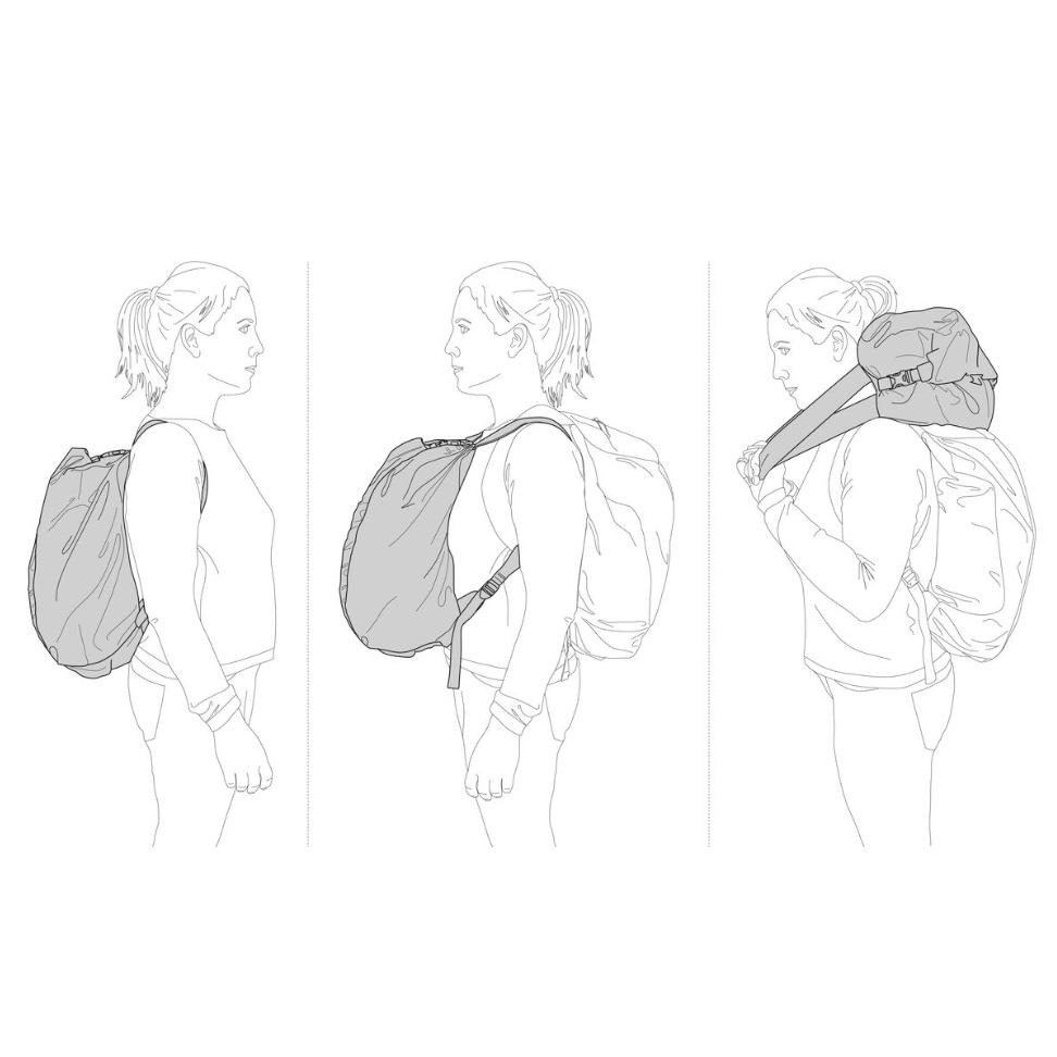 【隔壁山友】現貨+發票 Petzl Split Rope Bag 繩袋 收繩袋 繩索包 繩包 25L 攀岩 收納 新款-細節圖4