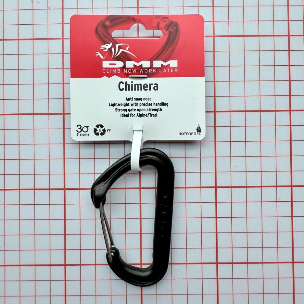 【隔壁山友】現貨+發票 DMM Chimera 鉤環 攀岩 無鎖鉤環-細節圖4