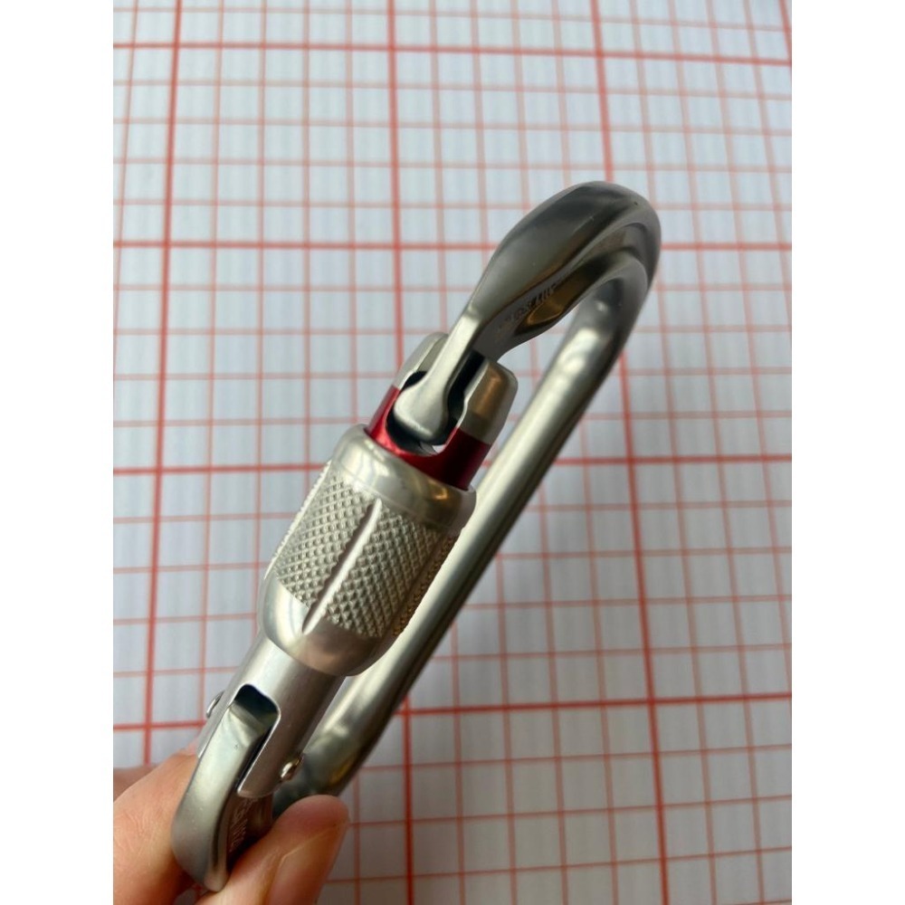 【隔壁山友】現貨+發票 Petzl Am‘D Screw-lock Carabiner 鉤環 攀岩 大D鉤環-細節圖3