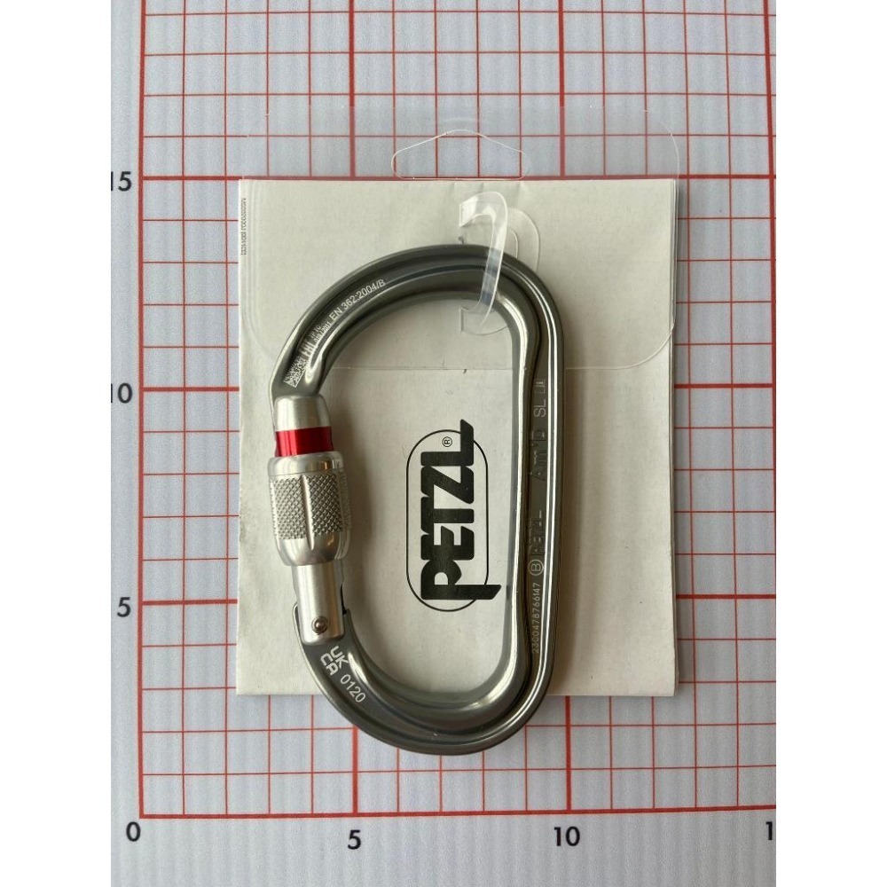 【隔壁山友】現貨+發票 Petzl Am‘D Screw-lock Carabiner 鉤環 攀岩 大D鉤環-細節圖4