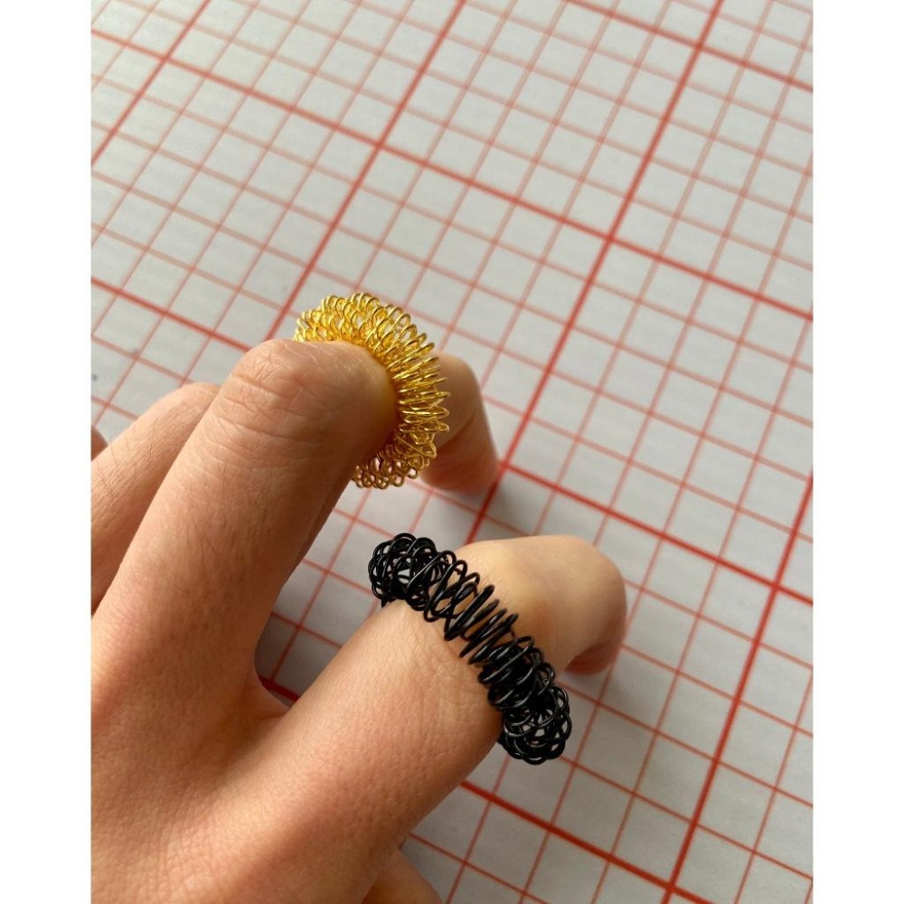 【隔壁山友】現貨+發票 手指按摩器 舒緩放鬆器 按摩環 指環按摩 放鬆-細節圖3