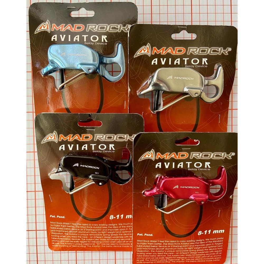 【隔壁山友】現貨+發票 Mad Rock Aviator Belay 確保器 可上方確保 攀岩-細節圖3