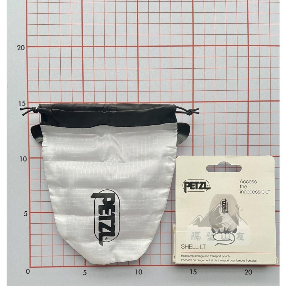 【隔壁山友】現貨+發票 Petzl Shell LT 頭燈儲存袋 營燈袋兩用 頭燈收納袋-細節圖3