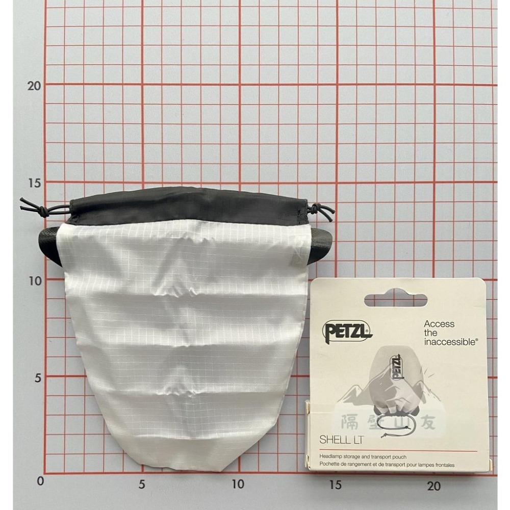 【隔壁山友】現貨+發票 Petzl Shell LT 頭燈儲存袋 營燈袋兩用 頭燈收納袋-細節圖4
