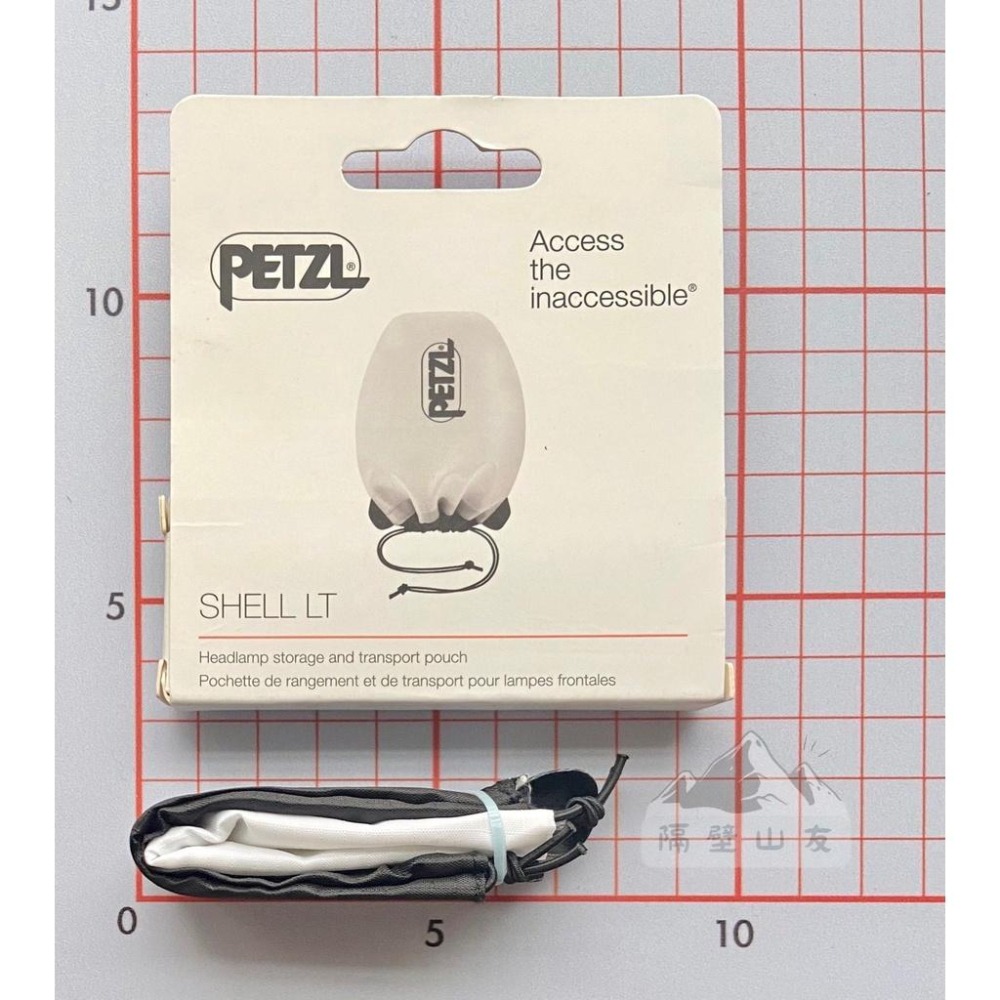 【隔壁山友】現貨+發票 Petzl Shell LT 頭燈儲存袋 營燈袋兩用 頭燈收納袋-細節圖5