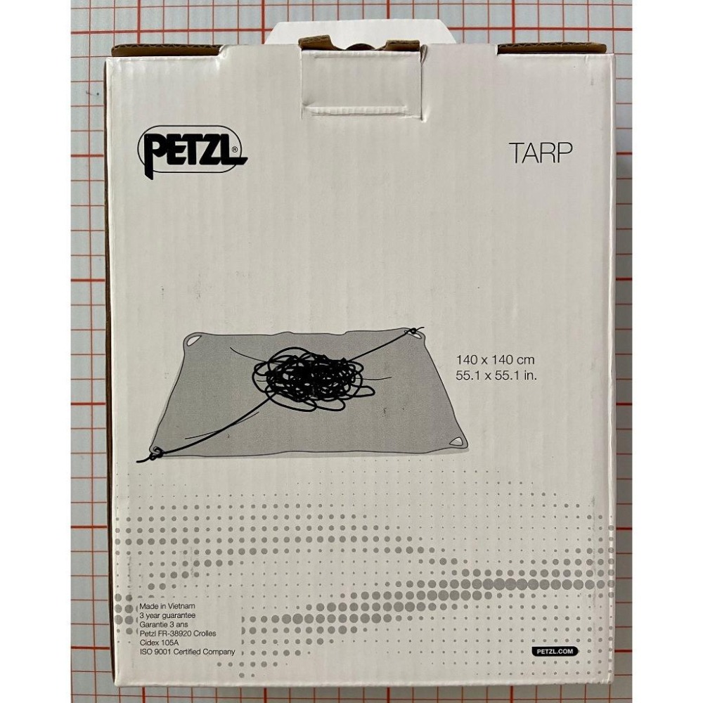 【隔壁山友】現貨+發票 Petzl Tarp 繩索墊 大型繩索防水地墊 繩墊-細節圖2