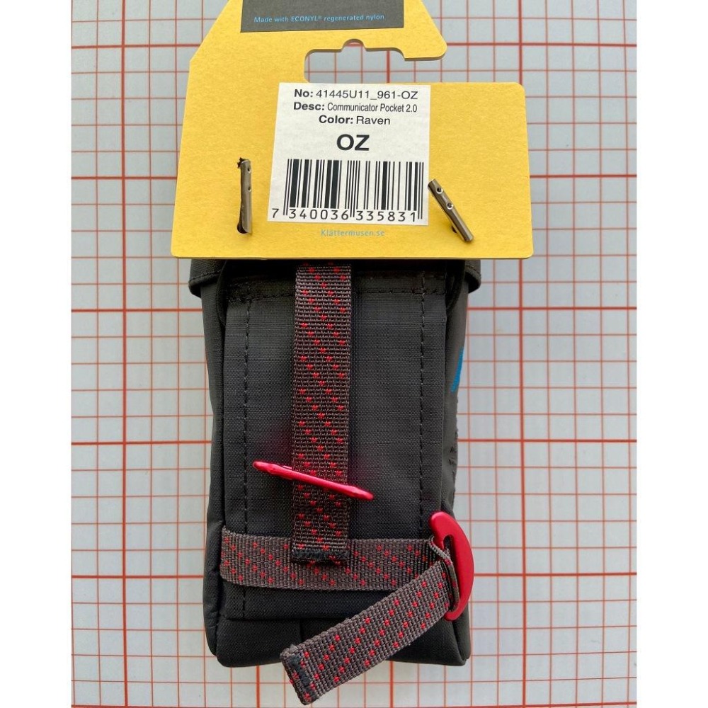 【隔壁山友】現貨+發票 Klättermusen Communicator Pocket 2.0 攀山鼠 可附掛收納袋-細節圖2