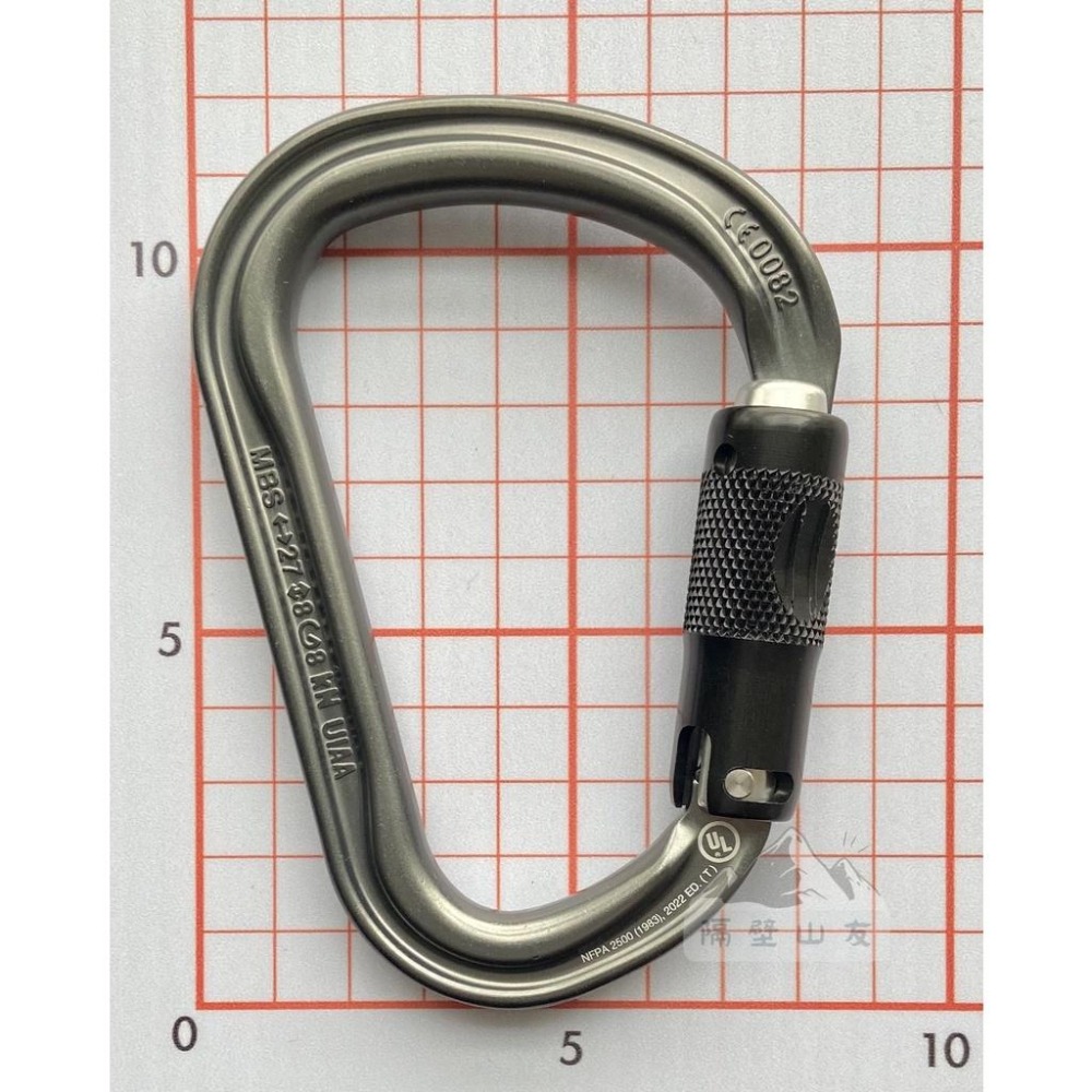 【隔壁山友】現貨+發票 Petzl William Ball 鉤環 帶鎖鉤環 攀岩-細節圖2