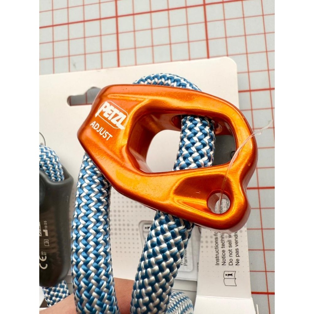 【隔壁山友】現貨+發票 Petzl Dual Connect Adjust 單邊可調整雙繩挽索 攀岩 溯溪-細節圖2