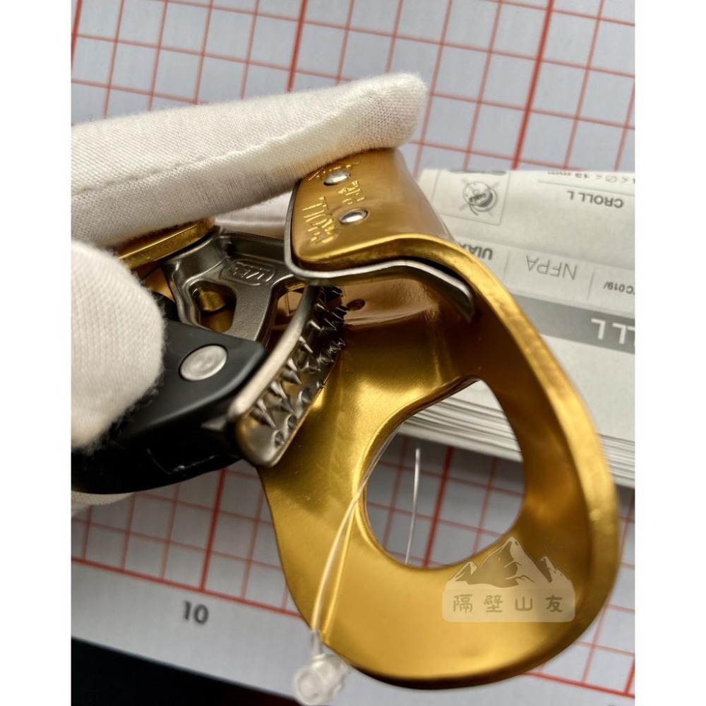 【隔壁山友】現貨+發票 Petzl Croll S 上升器 胸式上升器-細節圖3