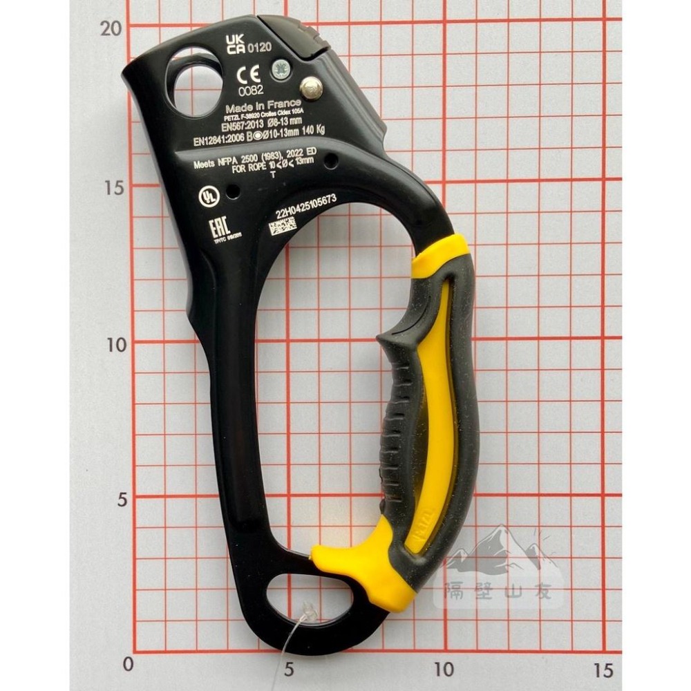 【隔壁山友】現貨+發票 Petzl  Ascension 上升器 U碼 手持式上升器 攀岩 左手 右手-細節圖3