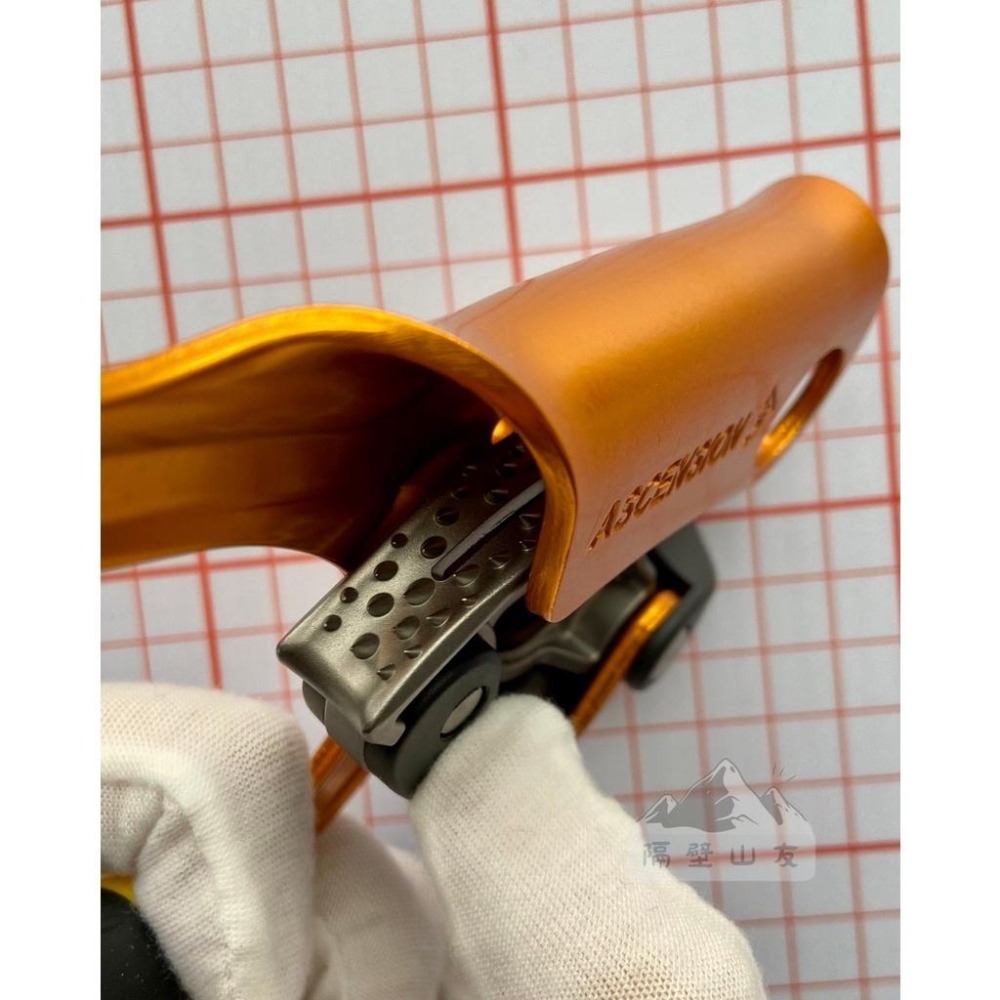 【隔壁山友】現貨+發票 Petzl  Ascension 上升器 U碼 手持式上升器 攀岩 左手 右手-細節圖5
