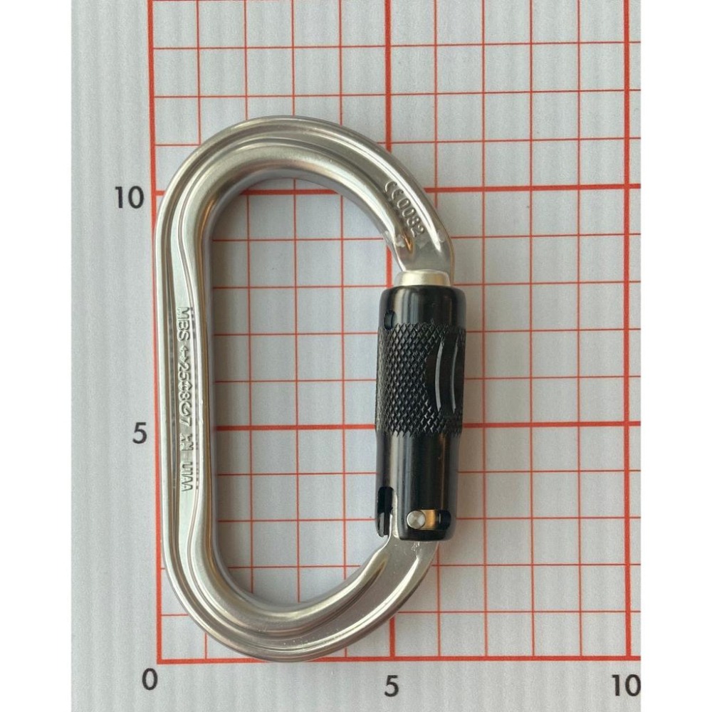 【隔壁山友】現貨+發票 Petzl OK Ball-Lock Carabiner 鉤環 攀岩-細節圖2