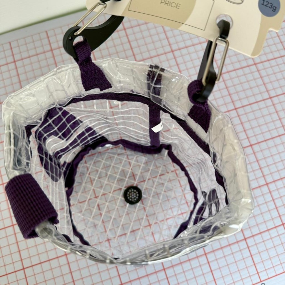 【隔壁山友】現貨+發票 Beal Glass Bucket II 透明工具掛袋 工具袋 透明-細節圖5