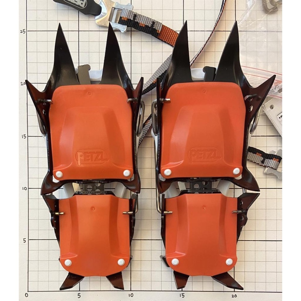 【隔壁山友】Petzl Irvis Crampon 冰爪 十爪 雪訓 百岳 Leverlock/ Flexlock-細節圖2