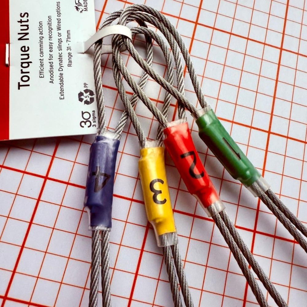 【隔壁山友】現貨+發票 DMM Wired Torque Nuts Set 六角岩楔組 傳統攀岩 溯溪 傳攀-細節圖3