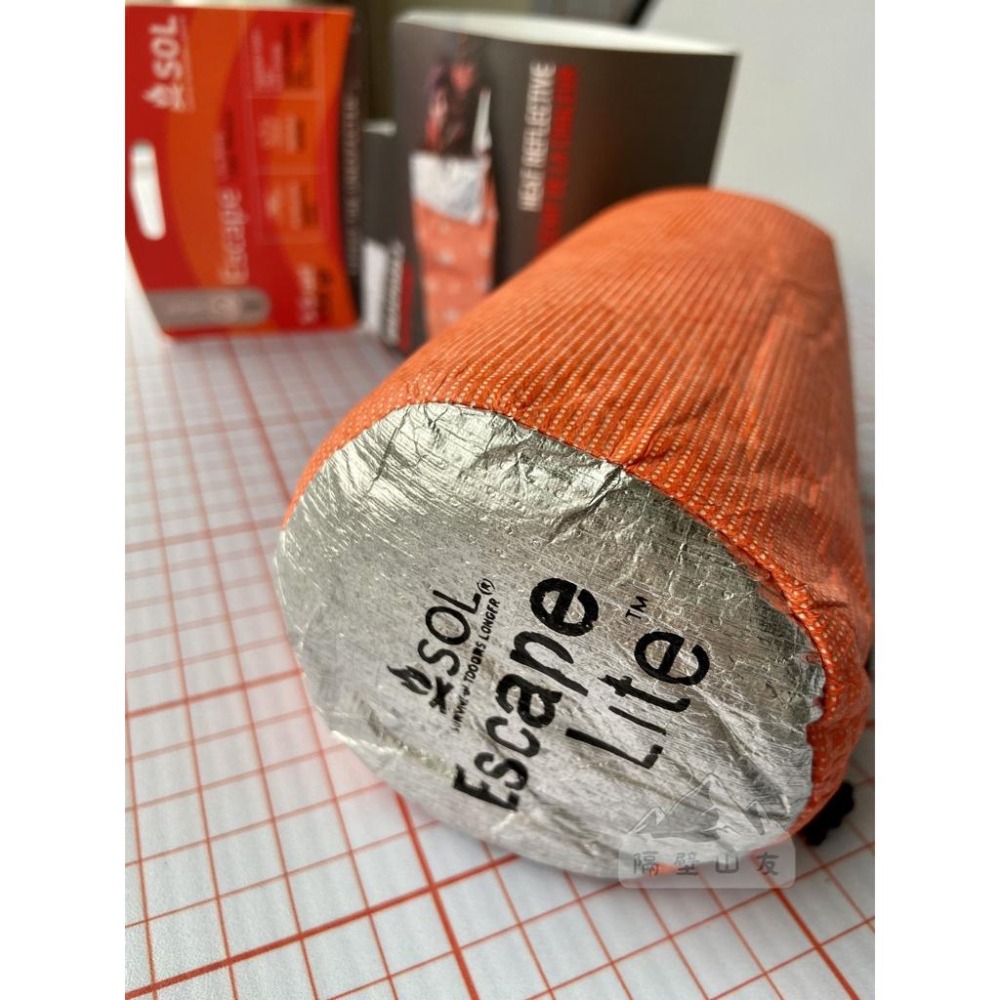 【隔壁山友】現貨+發票 SOL Escape Lite bivvy 輕量 露宿袋 戶外露宿睡袋-細節圖3