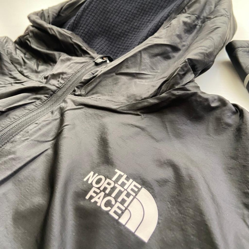 【隔壁山友】二手近新 The North Face Winter Warm ¼-Zip 北臉 帽T 外防風 內抓絨格-細節圖5