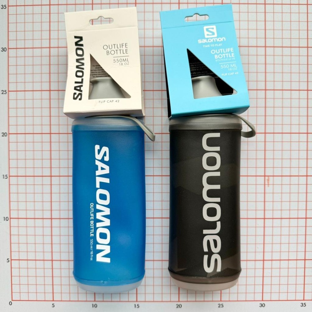 【隔壁山友】現貨+發票 Salomon Outlife Bottle 550ml 運動水瓶 水瓶 軟水瓶 軟水壺-細節圖2