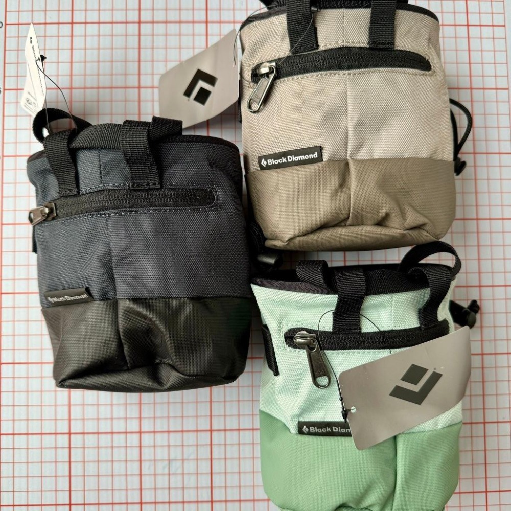 【隔壁山友】現貨+發票 Black Diamond Mojo Zip Chalk Bag 粉袋 攀岩 抱石 拉鍊式粉袋-細節圖2