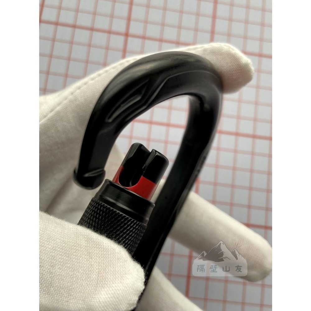 【隔壁山友】現貨+發票 純黑Edelrid HMS Bullet Screw 鉤環-細節圖5