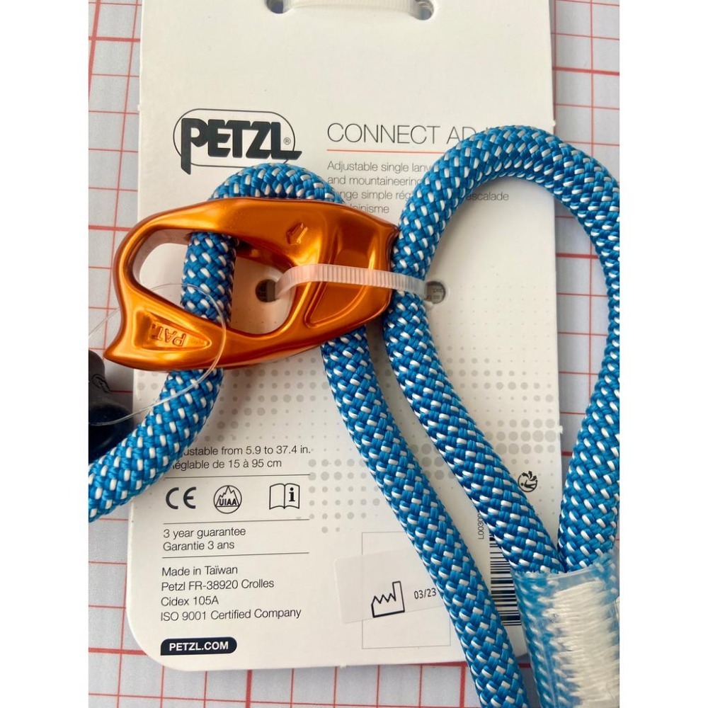 【隔壁山友】現貨+發票 Petzl Connect Adjust 可調整挽索 攀岩 溯溪-細節圖2