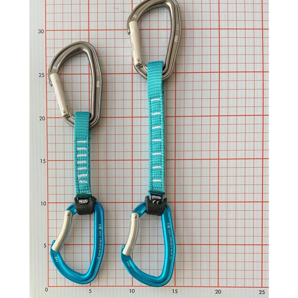 【隔壁山友】現貨+發票 Petzl Djinn Axess 11cm 17cm 攀岩快扣 無鎖鉤環 勾環 快扣 攀岩-細節圖2