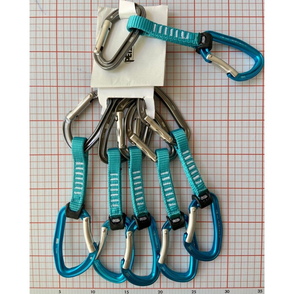 【隔壁山友】現貨+發票 Petzl Djinn Axess 11cm 17cm 攀岩快扣 無鎖鉤環 勾環 快扣 攀岩-細節圖4