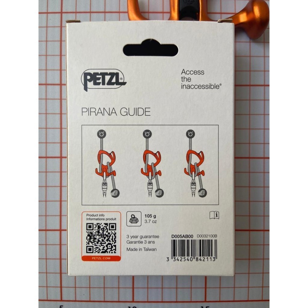 【隔壁山友】現貨+發票 Petzl Pirana Guide 2023 八字環 下降器 攀岩 溯溪 溪降-細節圖4