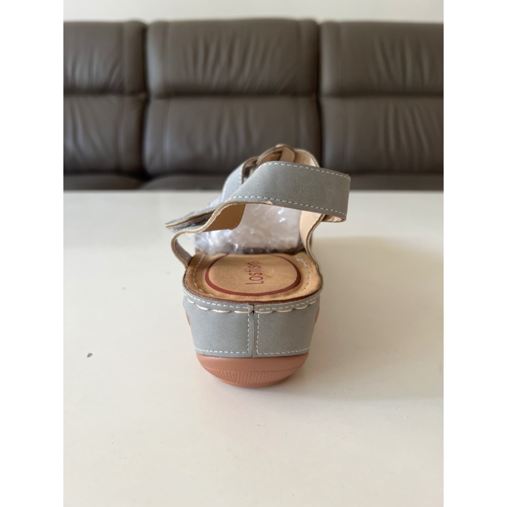 全新涼鞋 包頭涼拖鞋 復古涼鞋 鏤空涼鞋 洞洞鞋 舒適女士涼鞋 厚底軟底-細節圖5