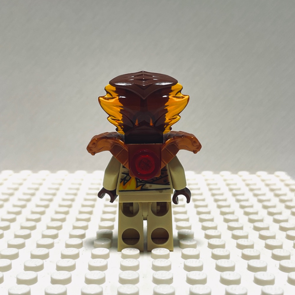 LEGO 人偶 忍者 蛇頭  [二手]-細節圖2
