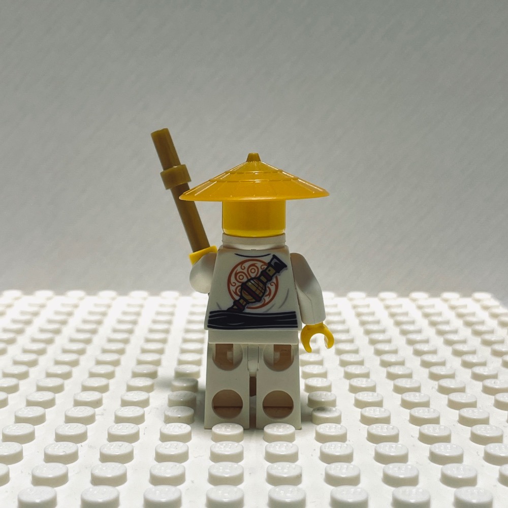 LEGO 人偶 忍者  吳大師  [二手]-細節圖2