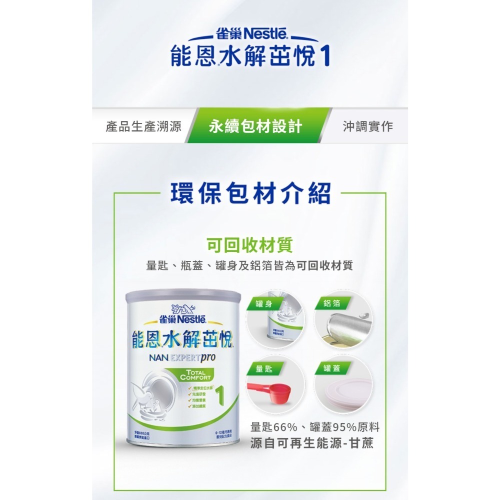 雀巢 能恩水解 茁悅 🍼 1號（0-12）-細節圖6