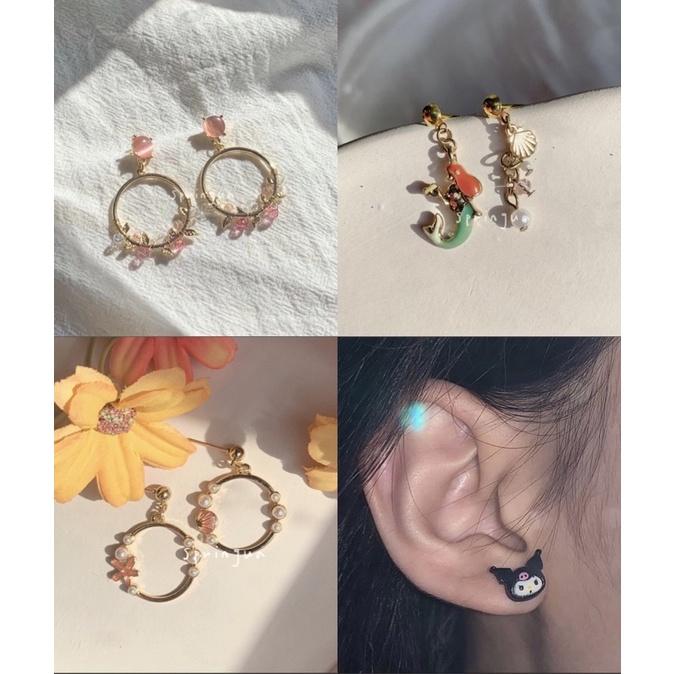 𝗦𝗽𝗿𝗶𝗻𝗚𝘂𝗮｜現貨｜ $99超值清倉飾品福袋 日系軟妹可愛袖珍手作飾品項鍊耳環耳夾手環戒指髮夾無耳洞-細節圖3