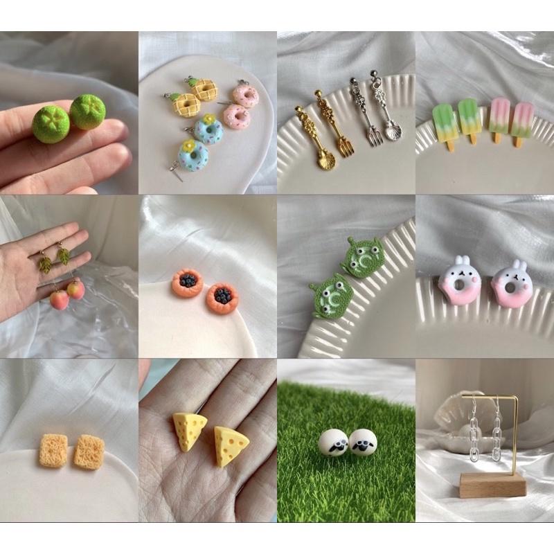 𝗦𝗽𝗿𝗶𝗻𝗚𝘂𝗮｜現貨｜ $99超值清倉飾品福袋 日系軟妹可愛袖珍手作飾品項鍊耳環耳夾手環戒指髮夾無耳洞-細節圖6