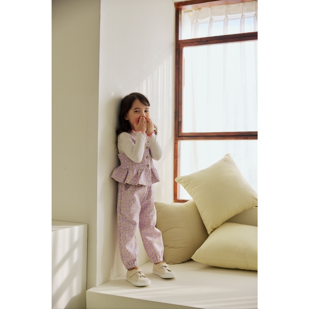 ［預購］小雛菊套裝紫色-細節圖2