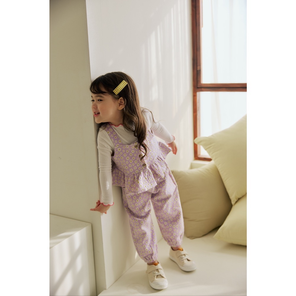 ［預購］小雛菊套裝紫色-細節圖3