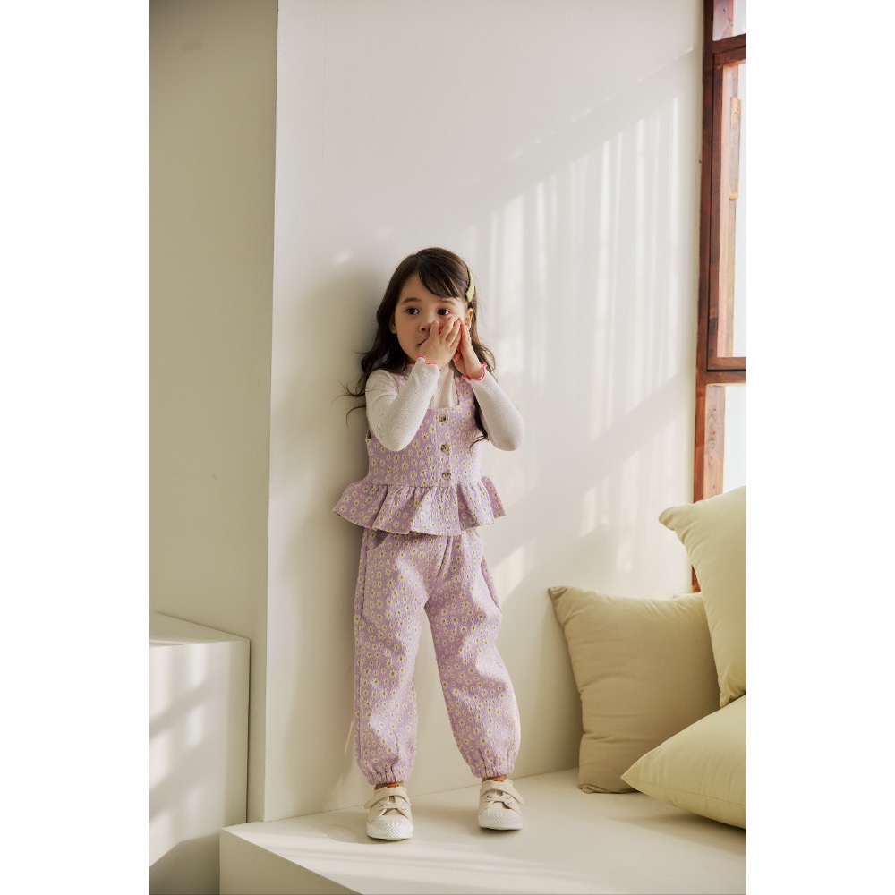 ［預購］小雛菊套裝紫色-細節圖7