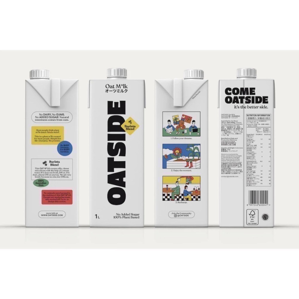 OATSIDE植物燕麥奶1L#最新效期2026/9月#超商最多3瓶-細節圖2