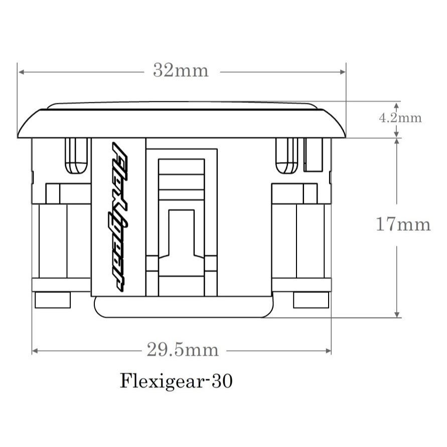 Flexigear FlashTap  一般版 靜音版按鍵 大搖 HITBOX 快打旋風6-細節圖5