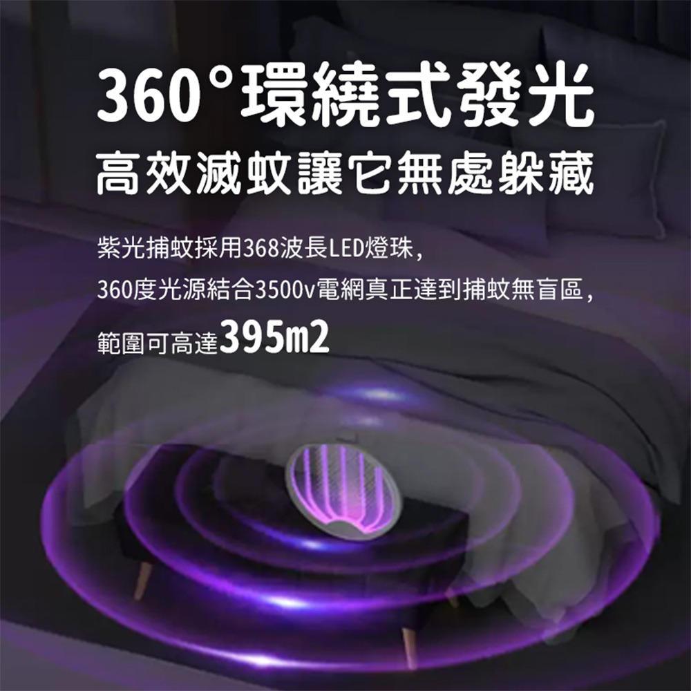 昇旺數位3C｜摺疊電蚊拍 捕蚊拍 電蚊拍 兩用設計 USB充電 電蚊拍 捕蚊燈 捕蚊器 大網面電蚊拍 可充電的兩用電-細節圖6