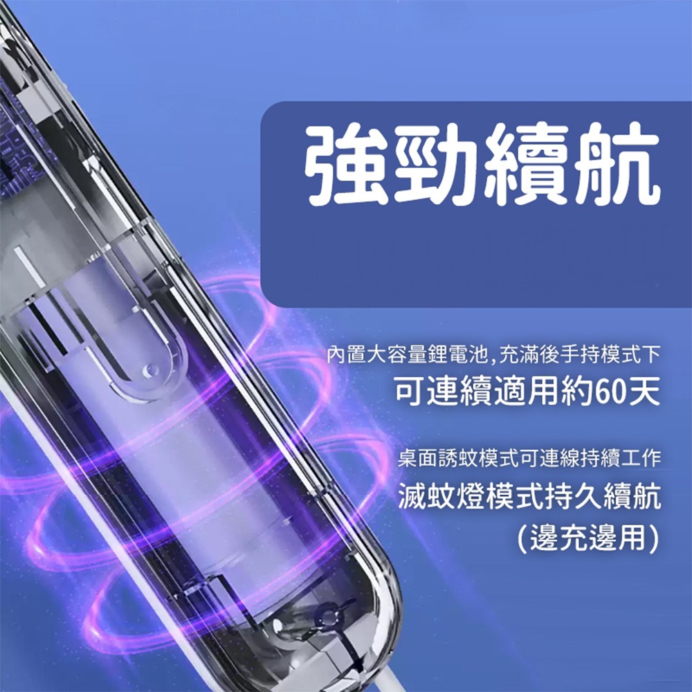 昇旺數位3C｜摺疊電蚊拍 捕蚊拍 電蚊拍 兩用設計 USB充電 電蚊拍 捕蚊燈 捕蚊器 大網面電蚊拍 可充電的兩用電-細節圖8